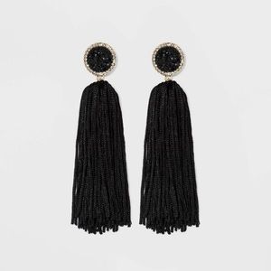 Druzy Tassel Earrings- SUGARFIX by Baublebar